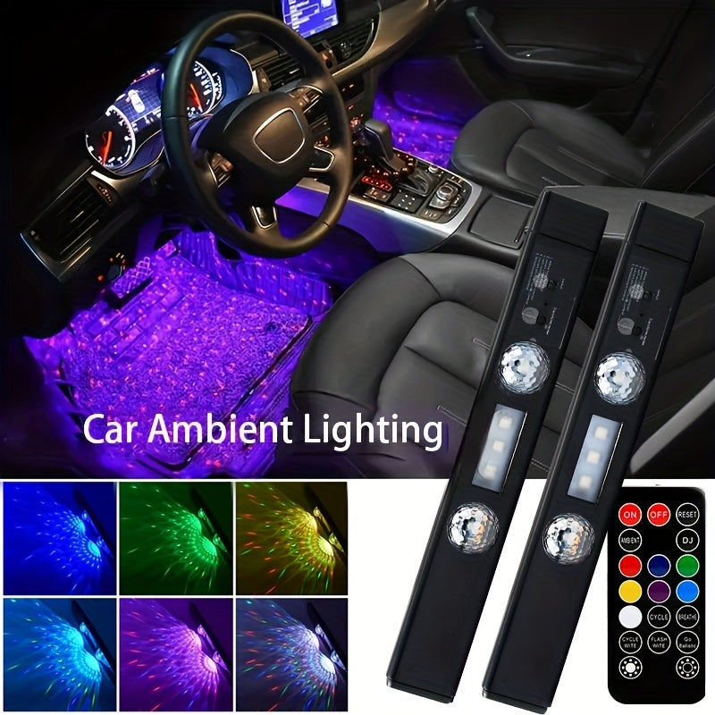 Éclairage D’ambiance Pour Voiture (2 pièces)