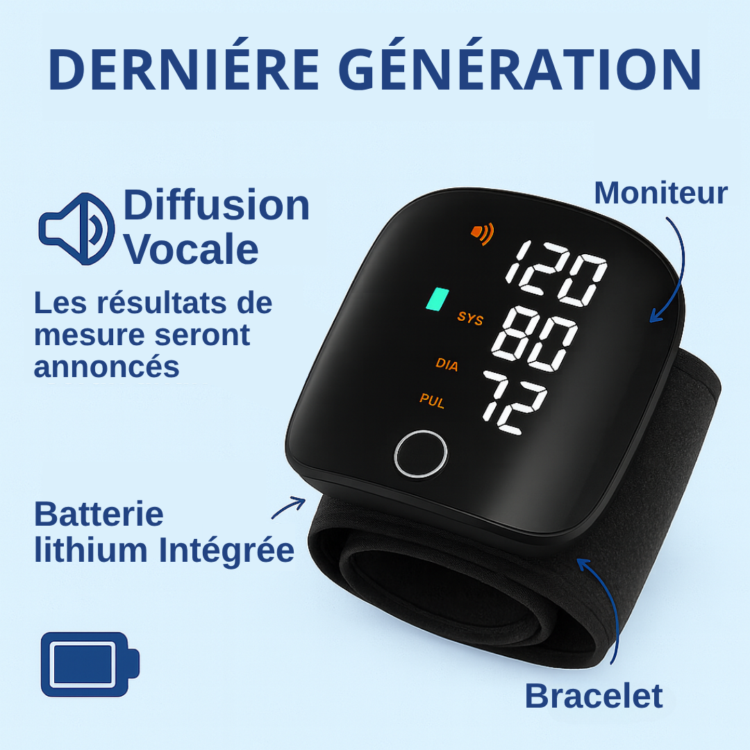 Tensiomètre de qualité clinique