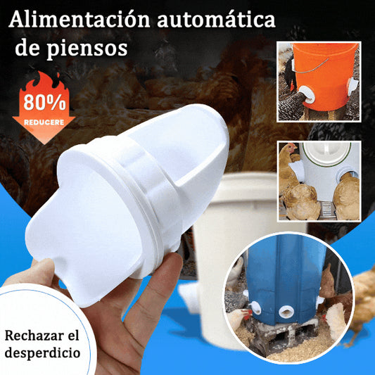 موزع علف للدجاج 8 قطع