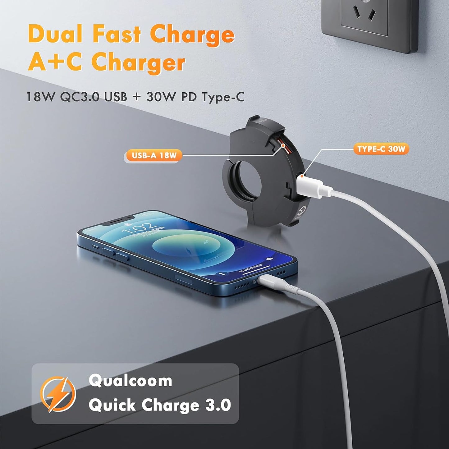 Chargeur De Moto