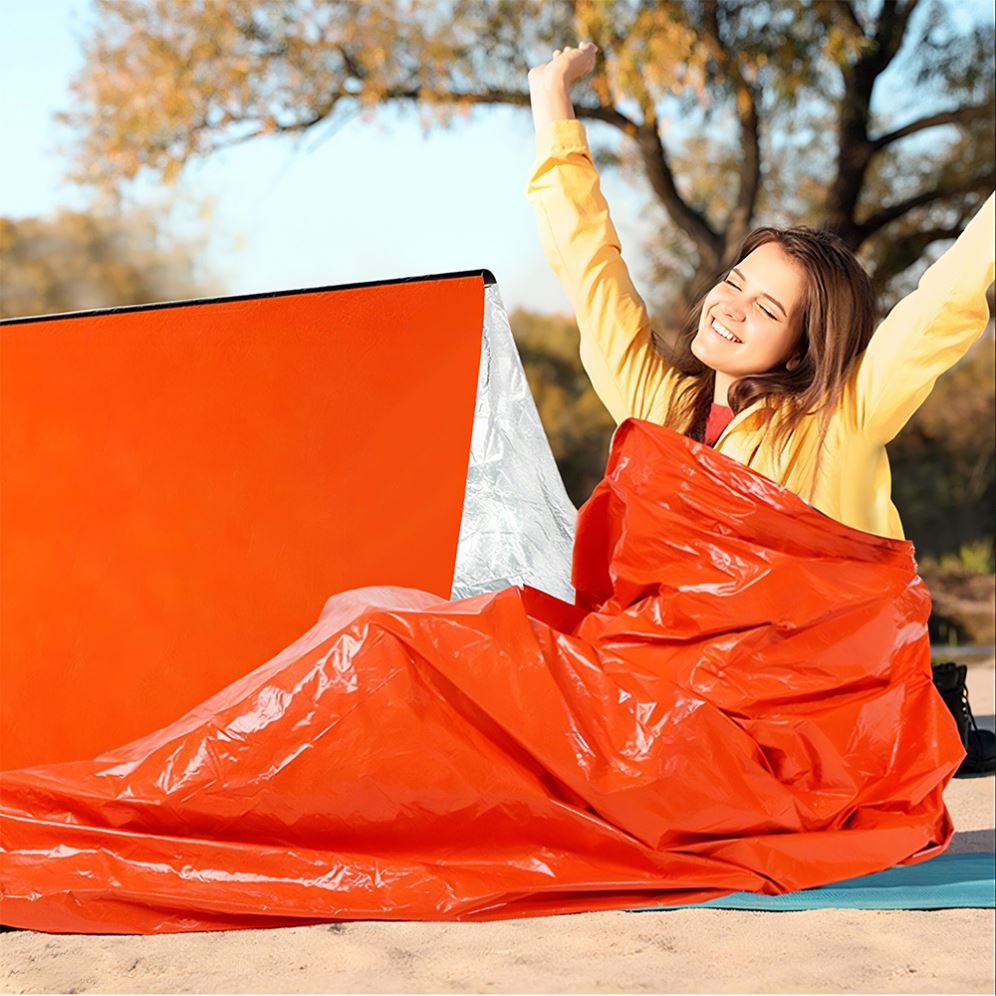 Sac de couchage d'urgence