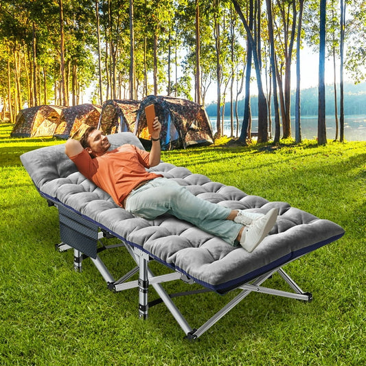 Lit d'extérieur pliable facile à utiliser