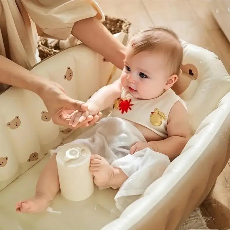 حوض استحمام قابل للنفخ للأطفال