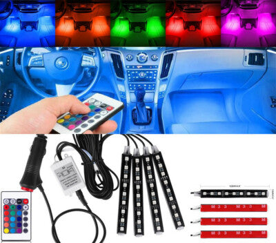 Éclairage intérieur de voiture 4 pieces