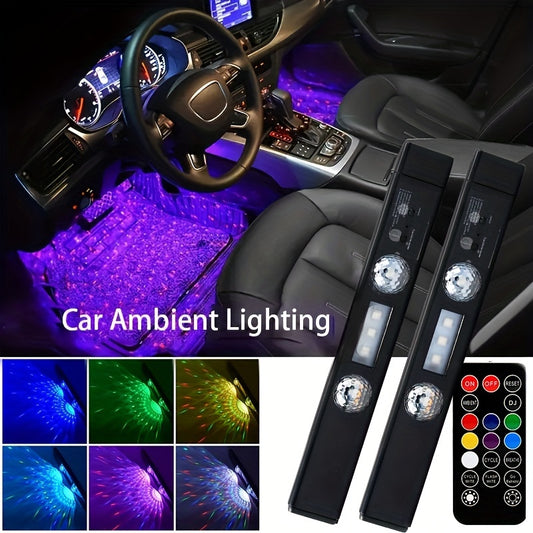 Éclairage D’ambiance Pour Voiture (2 pièces)