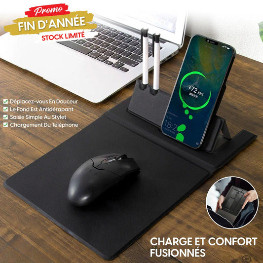 Tapis De Souris Avec Chargeur Sans Fil