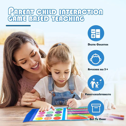 Puzzle magnétique de fractions