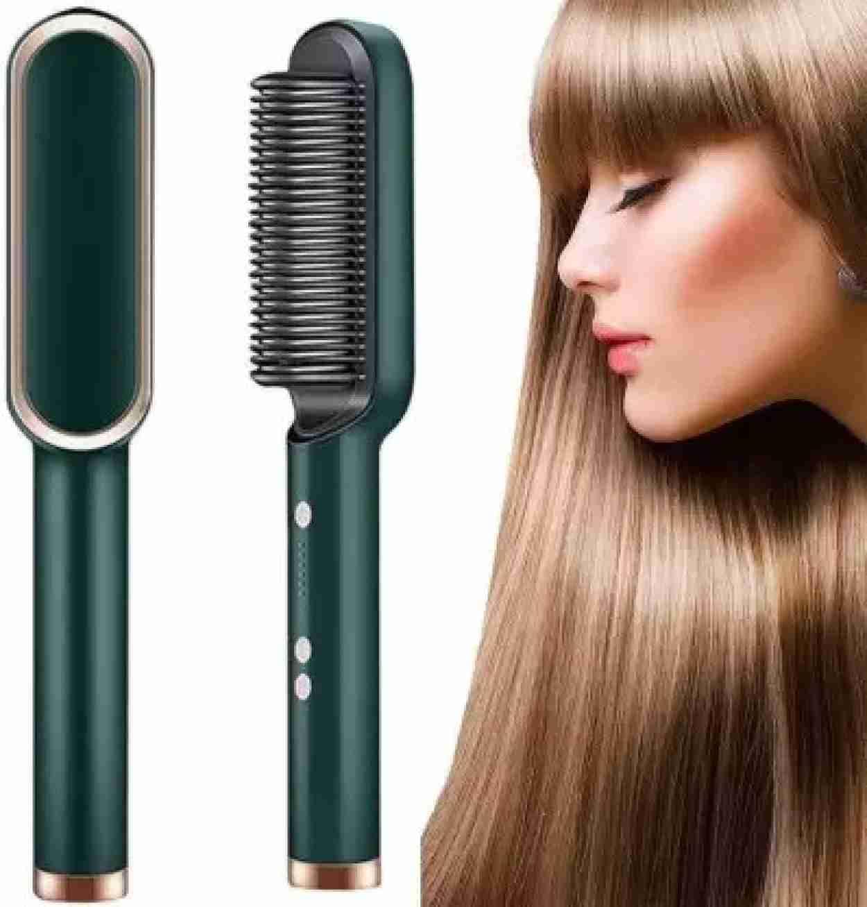 مكواة فرد الشعر الكهربائية الاحترافية 2 في 1