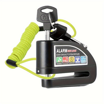 قفل الدراجة مع إنذار