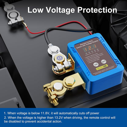 مفتاح فصل البطارية اللاسلكي