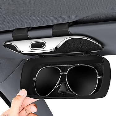 Boîte de rangement pour lunettes de voiture