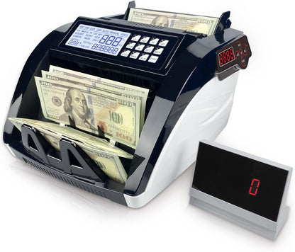 Machine de comptage de monnaie multinationale avec écran LCD