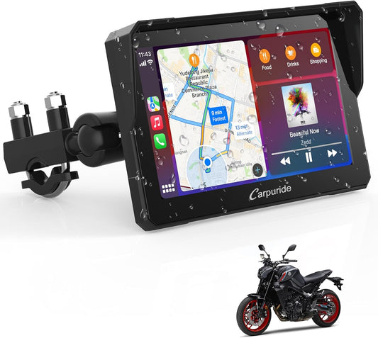 Écran CarPlay sans fil pour motos