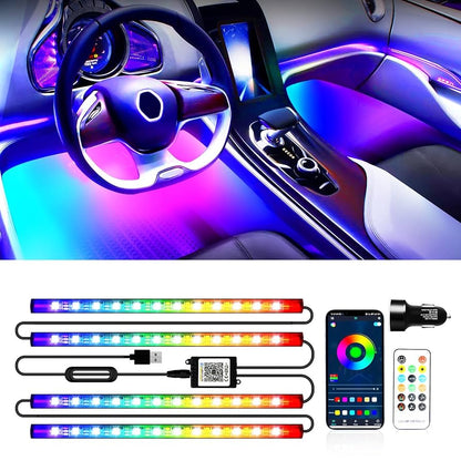 Éclairage intérieur de voiture 4 pieces
