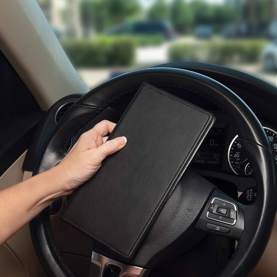 Organiseur de documents de voiture