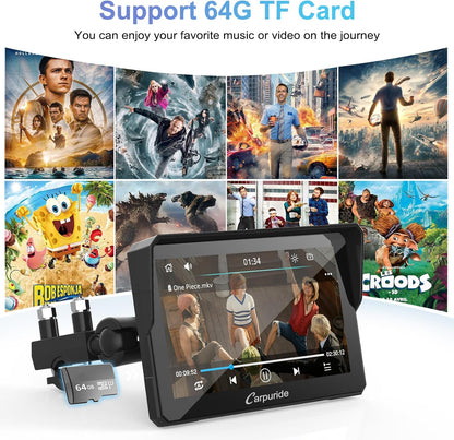 Écran CarPlay sans fil pour motos