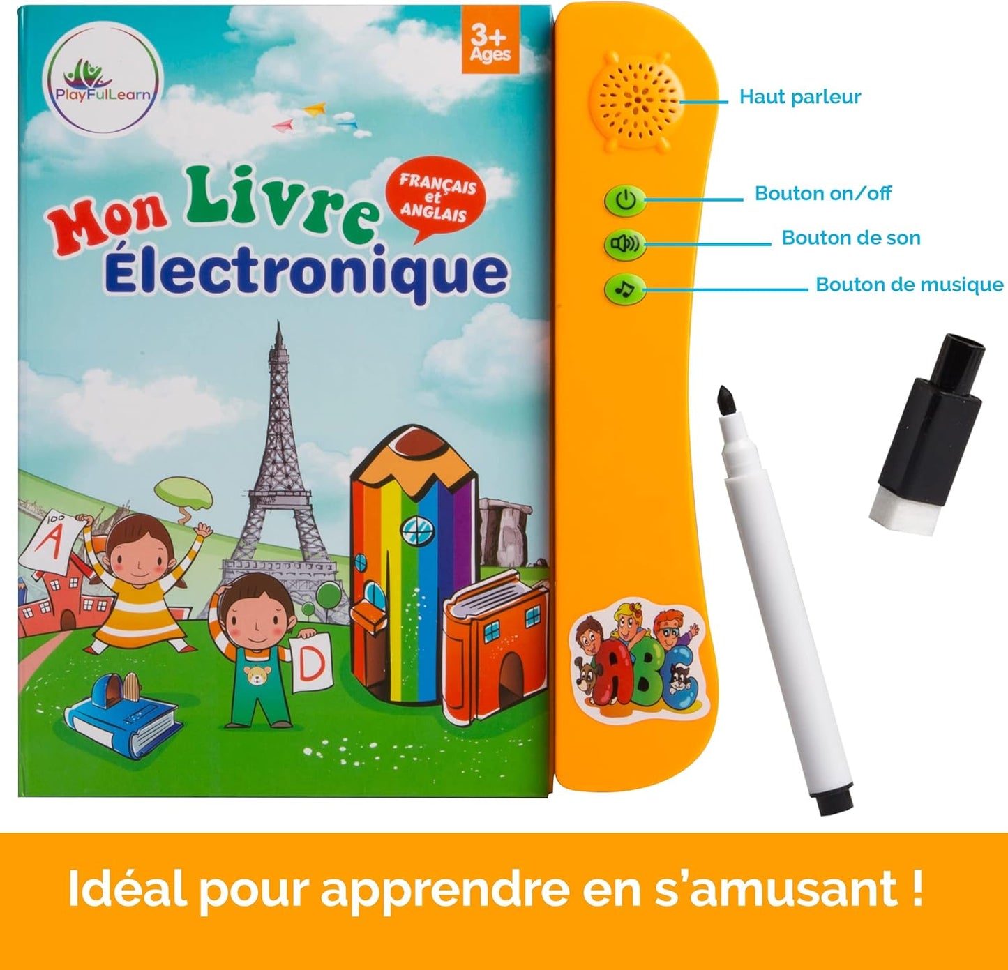 Livre interactif en français et en anglais