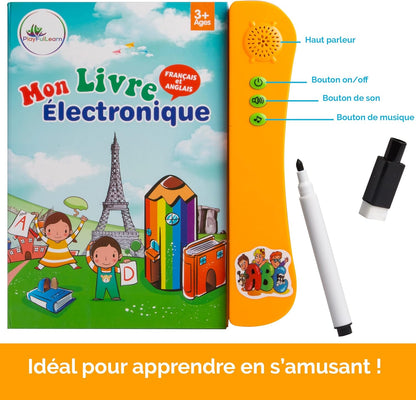 Livre interactif en français et en anglais