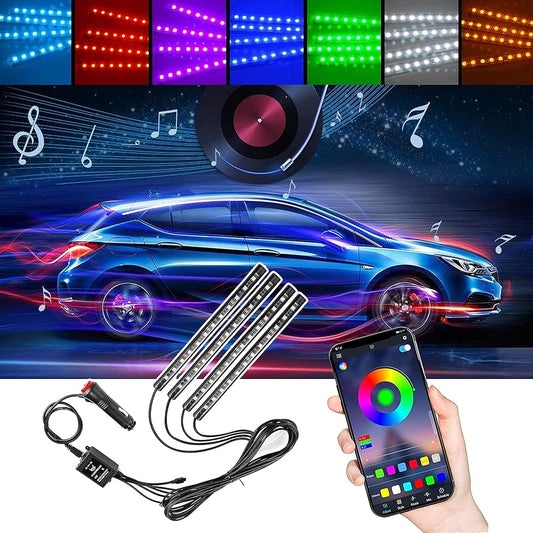 Éclairage intérieur de voiture 4 pieces