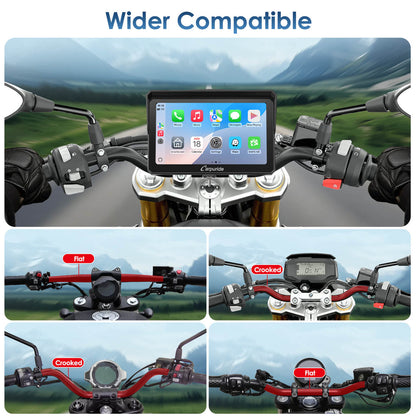 Écran CarPlay sans fil pour motos