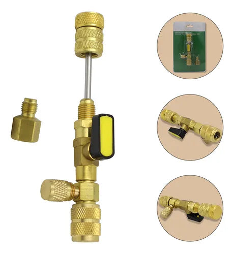 Outil d'installation et de retrait de noyau de soupape de climatisation