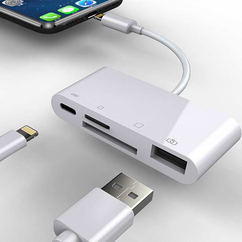 Lecteur de cartes mémoire USB-C 3 en 1