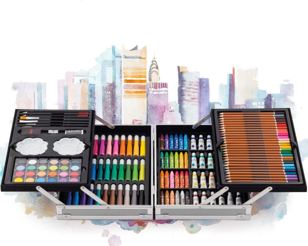 Kit de dessin pour enfants 145 pieces