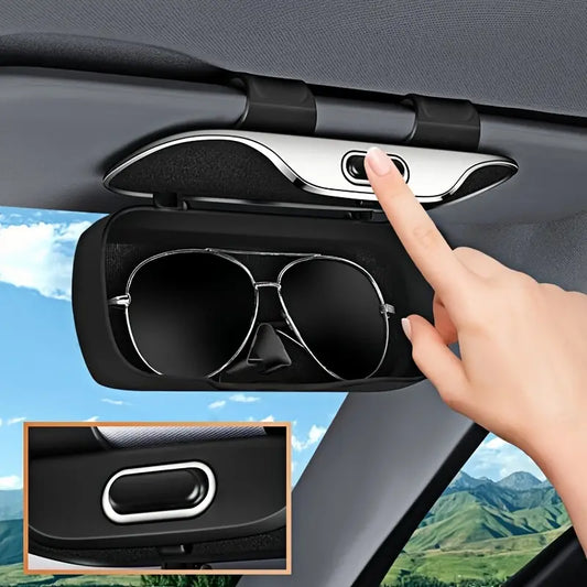 Boîte de rangement pour lunettes de voiture