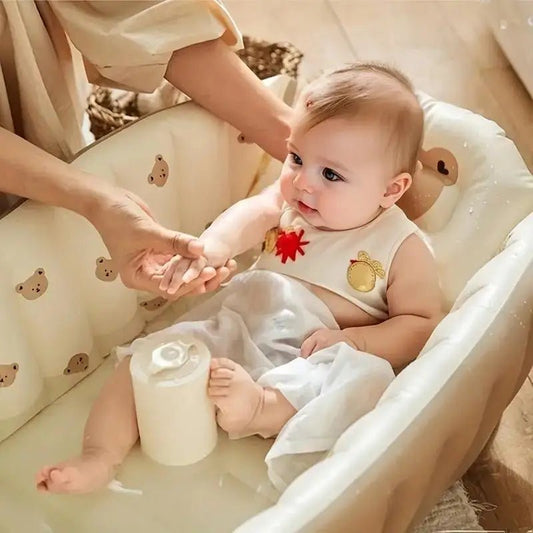 حوض استحمام قابل للنفخ للأطفال