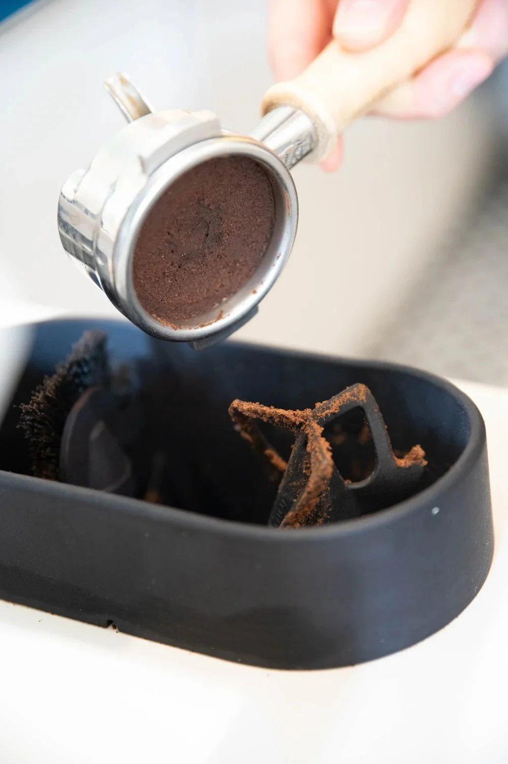 Kit de nettoyage pour porte-filtre à café