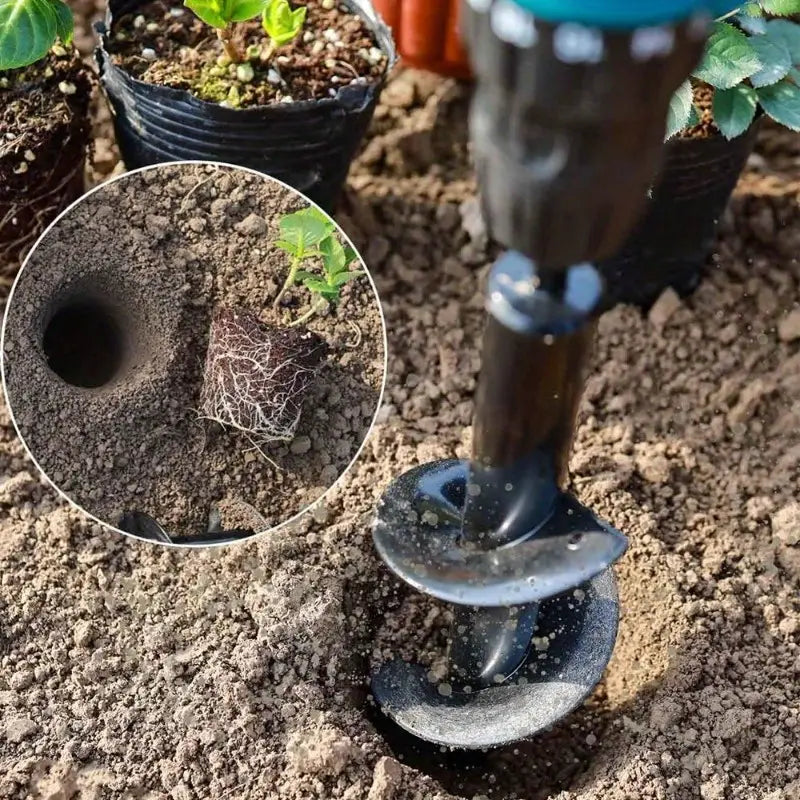 Perceuse Électrique Sans Fil Avec Foret à spirale de jardin