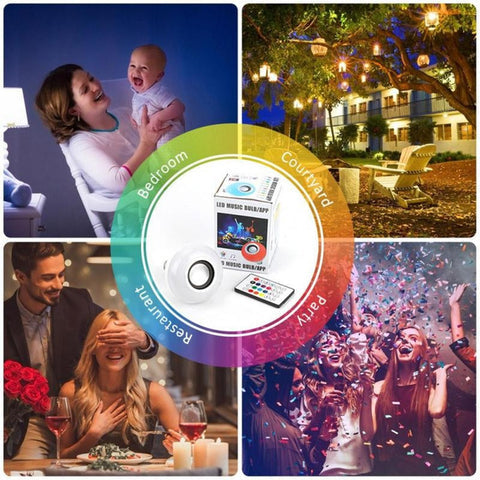 Ampoules Led Enceintes Bbluetooth