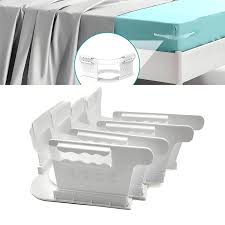 Lot de 4 Pinces de Draps avec Verrouillage