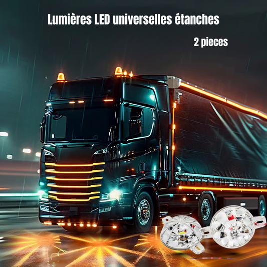 Lumières LED universelles étanches