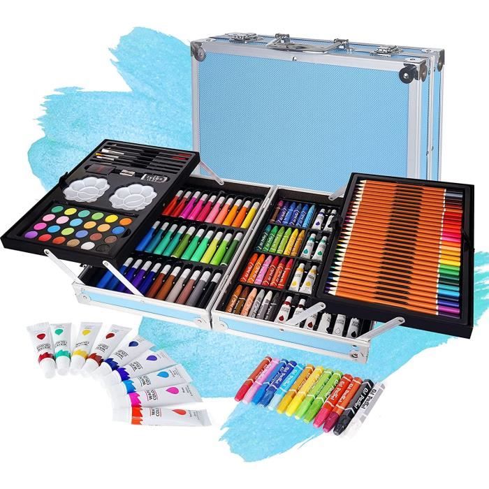 Kit de dessin pour enfants 145 pieces