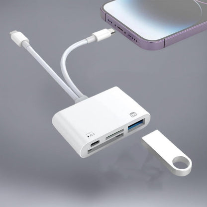 Lecteur de cartes mémoire USB-C 3 en 1